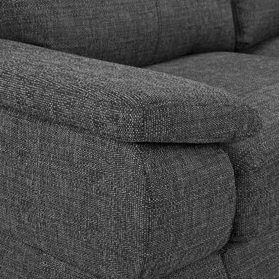 Berla Fabric Corner Sofa Left Hand With Wooden Legs In Slate_3