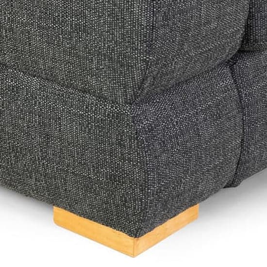 Berla Fabric Corner Sofa Left Hand With Wooden Legs In Slate_4
