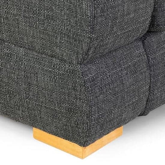 Berla Fabric Corner Sofa Right Hand With Wooden Legs In Slate_4