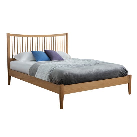 Berwick Wooden Double Bed In Oak_2