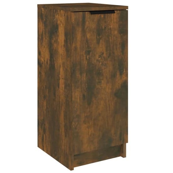 Betsi Wooden Shoe Storage Cabinet With 1 Door In Smoked Oak_3