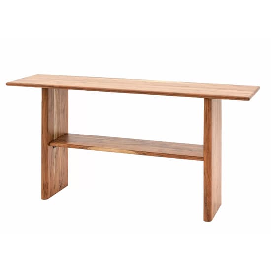 Beziers Acacia Wood Console Table In Natural_5
