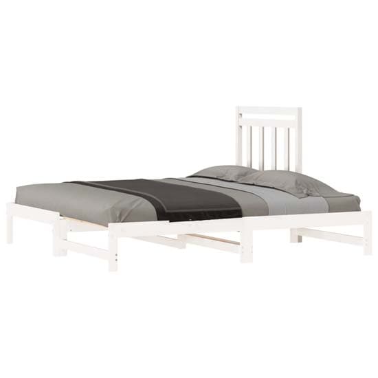 Biella Solid Pine Wood Pull-Out Day Bed In White_4