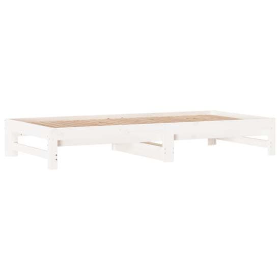 Biella Solid Pine Wood Pull-Out Day Bed In White_7