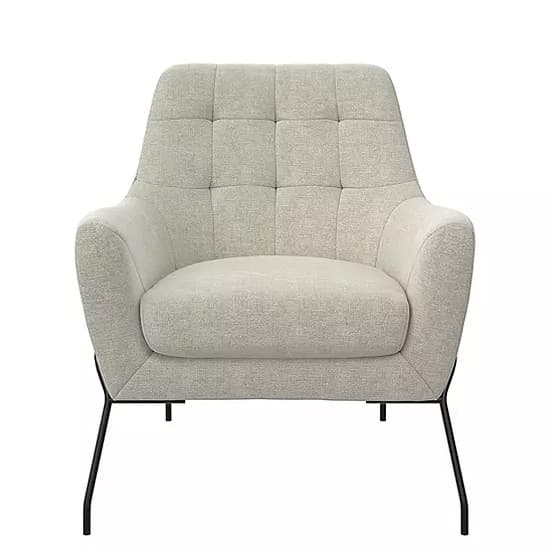 Biloxi Chenille Fabric Bedroom Chair In Beige_3