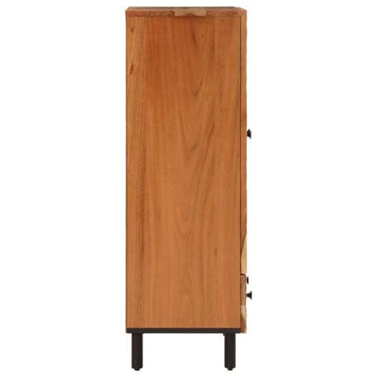 Blanes Acacia Wood Highboard With 2 Doors 1 Drawer In Natural_4