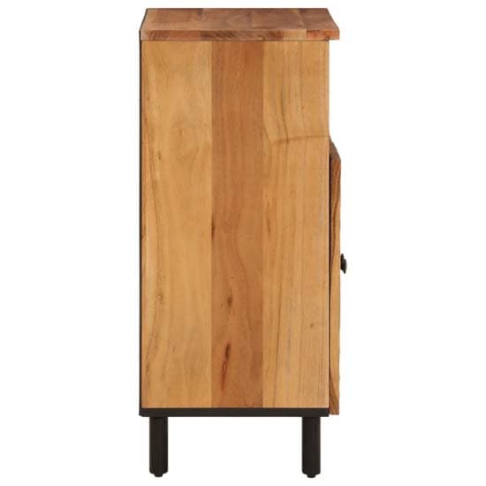 Blanes Acacia Wood Sideboard With 2 Doors 1 Shelf In Natural_4