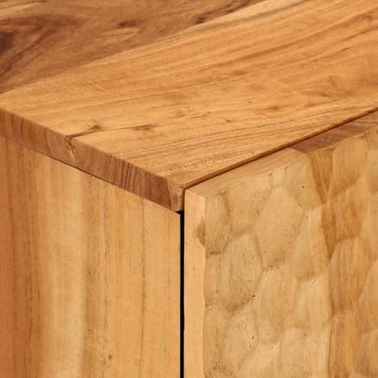 Blanes Acacia Wood Sideboard With 2 Doors In Natural_6