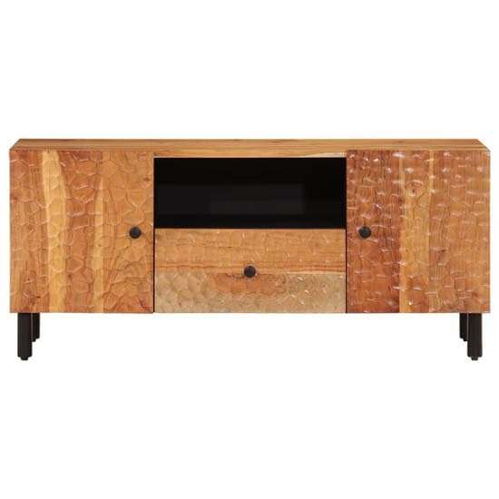 Blanes Acacia Wood TV Stand With 2 Doors 1 Drawer In Natural_3