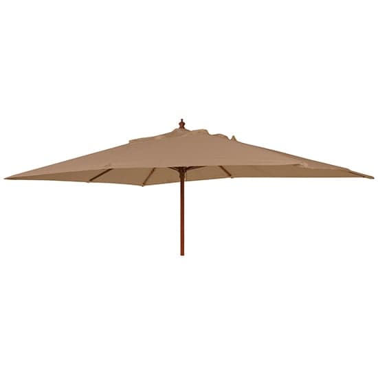 Blount Rectangular 3000mm Fabric Parasol With Pulley In Taupe_1