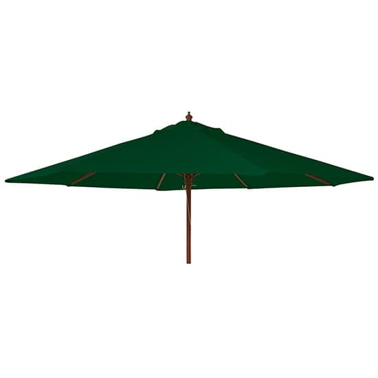Blount Round 2700mm Fabric Parasol With Pulley In Green_1