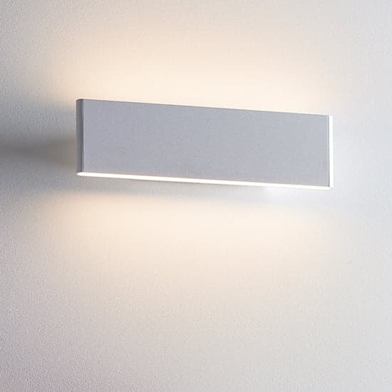 Bodhi LED Small Architectural Wall Light In Matt White_2