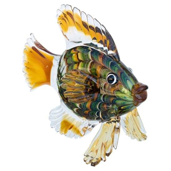 Bogota Glass Lion Fish Ornament In Multicolored_2