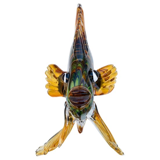 Bogota Glass Lion Fish Ornament In Multicolored_3