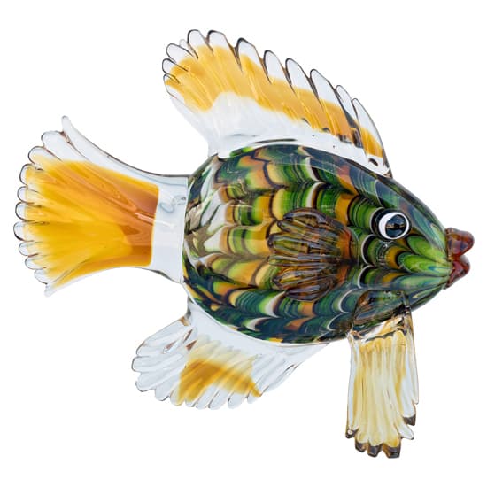 Bogota Glass Lion Fish Ornament In Multicolored_4