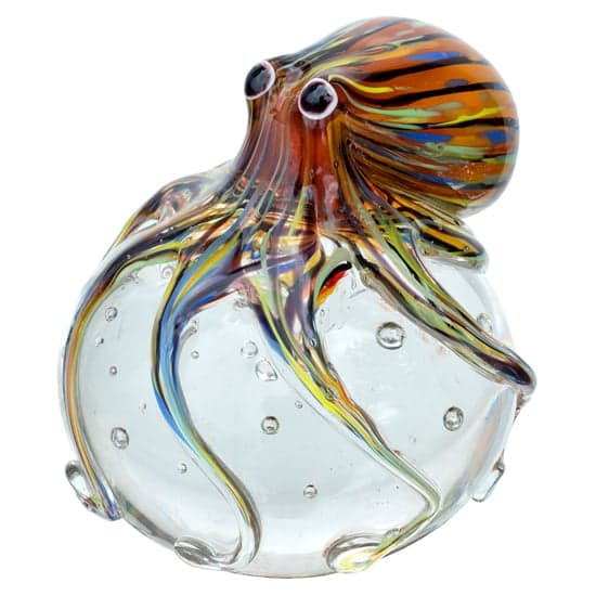 Bogota Glass Octopus Ornament In Multicolored_3