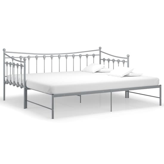 Bolesia Pull-Out Metal Frame Single Sofa Bed In Grey_3