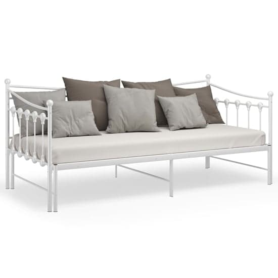 Bolesia Pull-Out Metal Frame Single Sofa Bed In White_4