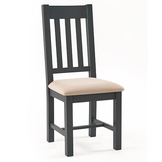 Baqia Wooden Dining Chair In Dark Grey_1
