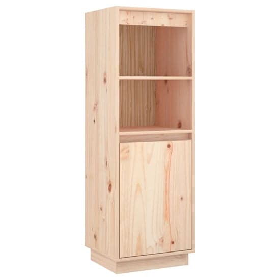 Bowie Pine Wood Storage Cabinet With 1 Door In Natural_3