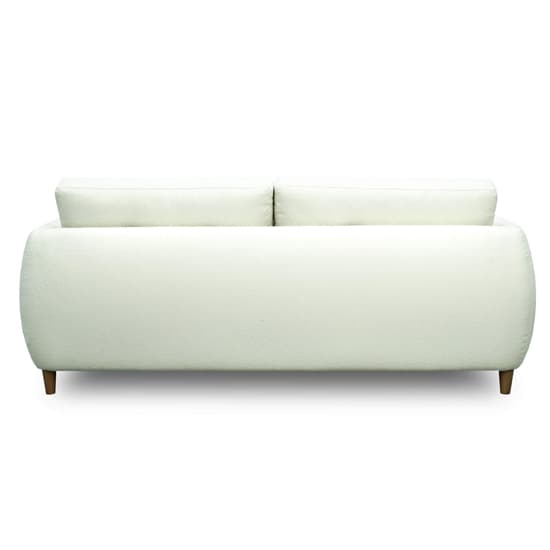 Bozo Fabric 2 Seater Sofa In White_4