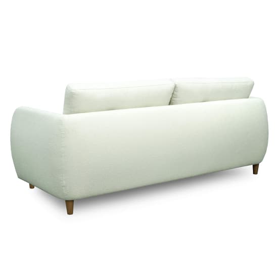 Bozo Fabric 2 Seater Sofa In White_5