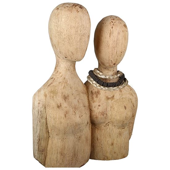 Braga Wooden Pair Sculpture In Natural_3
