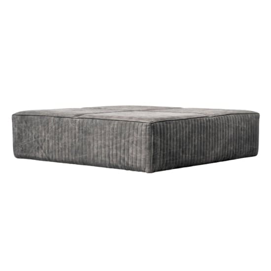 Braham Upholstered Leather Ottoman Coffee Table In Black_2