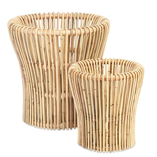 Braila Set Of 2 Rattan Plant Baskets In Natural_3