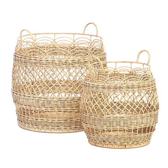 Braila Set Of 2 Rattan Storage Baskets In Natural_2