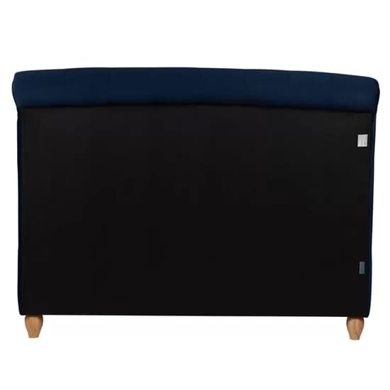Brampton Fabric Double Bed In Midnight Blue_6