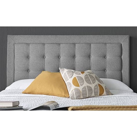 Brandon Fabric Ottoman Storage Double Bed In Grey_3