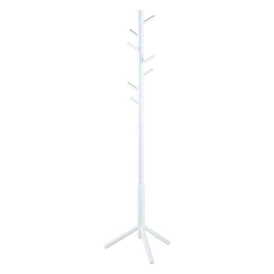 Brendon Rubberwood Coat Stand In White_2