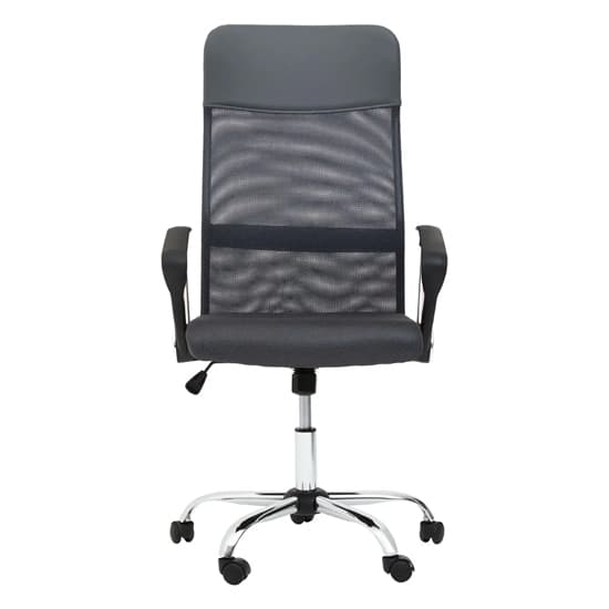 Brent Fabric Home Office Chair In Grey_3