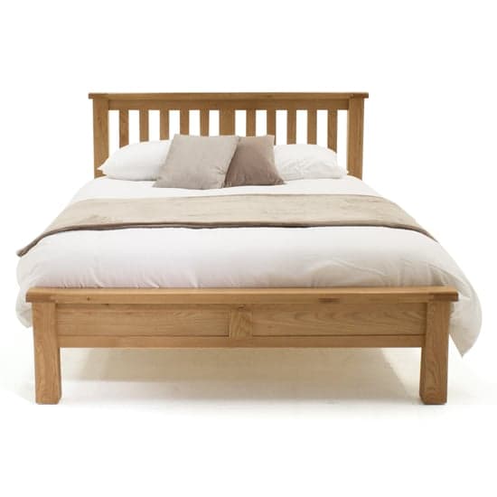 Brex Low Footboard Wooden Double Bed In Natural_2