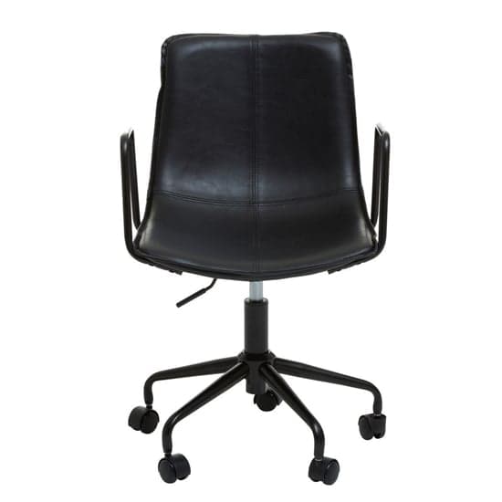 Brinson Leather Home And Office Chair In Black_1