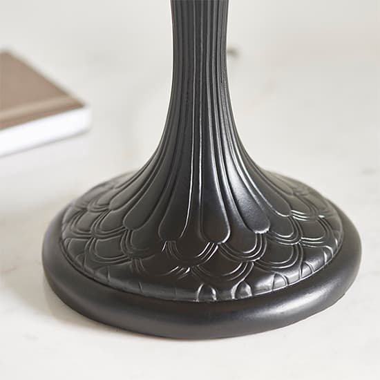 Brooklyn Medium Tiffany Glass Table Lamp In Dark Bronze_3