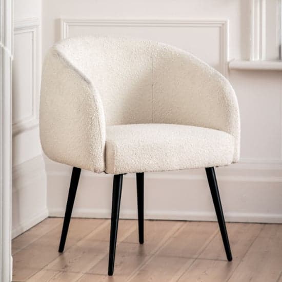 Bugaati Fabric Tub Chair In Off White_2