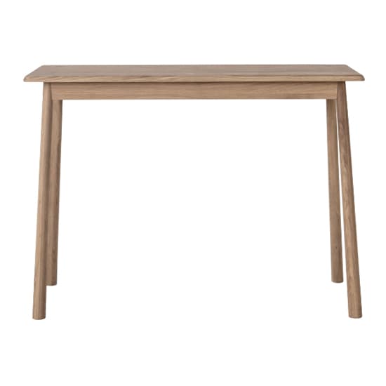 Burbank Oak Wood Console Table In Oak_3