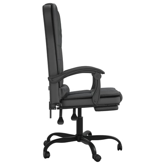 Burnet Faux Leather Massage Reclining Office Chair In Black_4