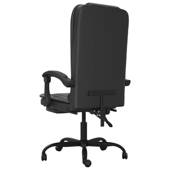 Burnet Faux Leather Massage Reclining Office Chair In Black_5