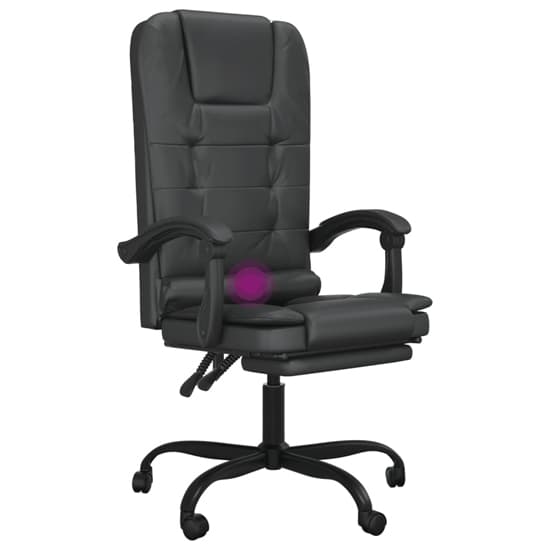 Burnet Faux Leather Massage Reclining Office Chair In Black_9