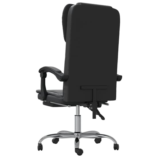 Burnet Faux Leather Reclining Office Chair In Black_5