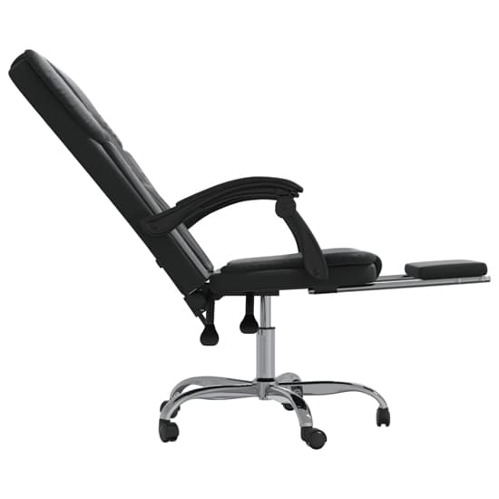 Burnet Faux Leather Reclining Office Chair In Black_7