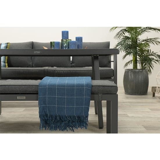 Burry Fabric Lounge Dining Set In Reflex Black With Black Frame_2