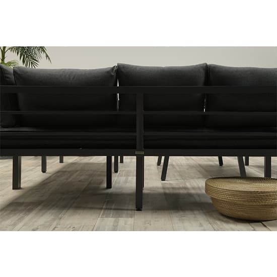 Burry Fabric Lounge Dining Set In Reflex Black With Black Frame_8