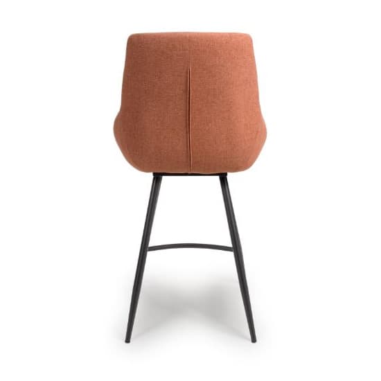Buxton Brick Counter Fabric Bar Chairs In Pair_5