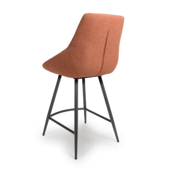Buxton Brick Counter Fabric Bar Chairs In Pair_6