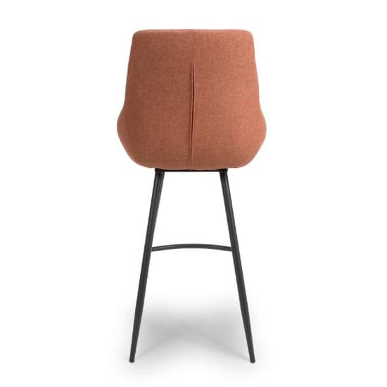 Buxton Brick Fabric Bar Chairs In Pair_5