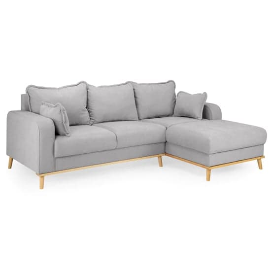 Buxton Fabric Right Hand Corner Sofa In Grey_1